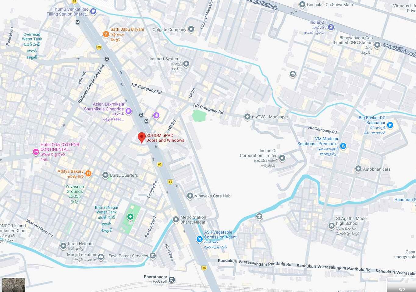 SOHOM office location on Google Maps